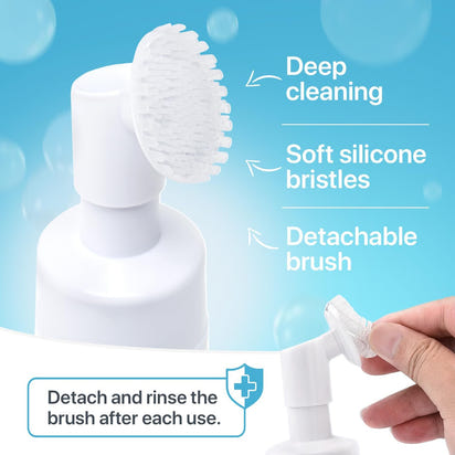 Charlie & Buddy Dog Paw Cleaner for Dogs of Small, Medium, Large Sizes, No-Rinse Foaming Cleanser, Paw Scrubber for Dogs Free of Parabens, Sulfates, Fragrances, Moisturize and Deodorize