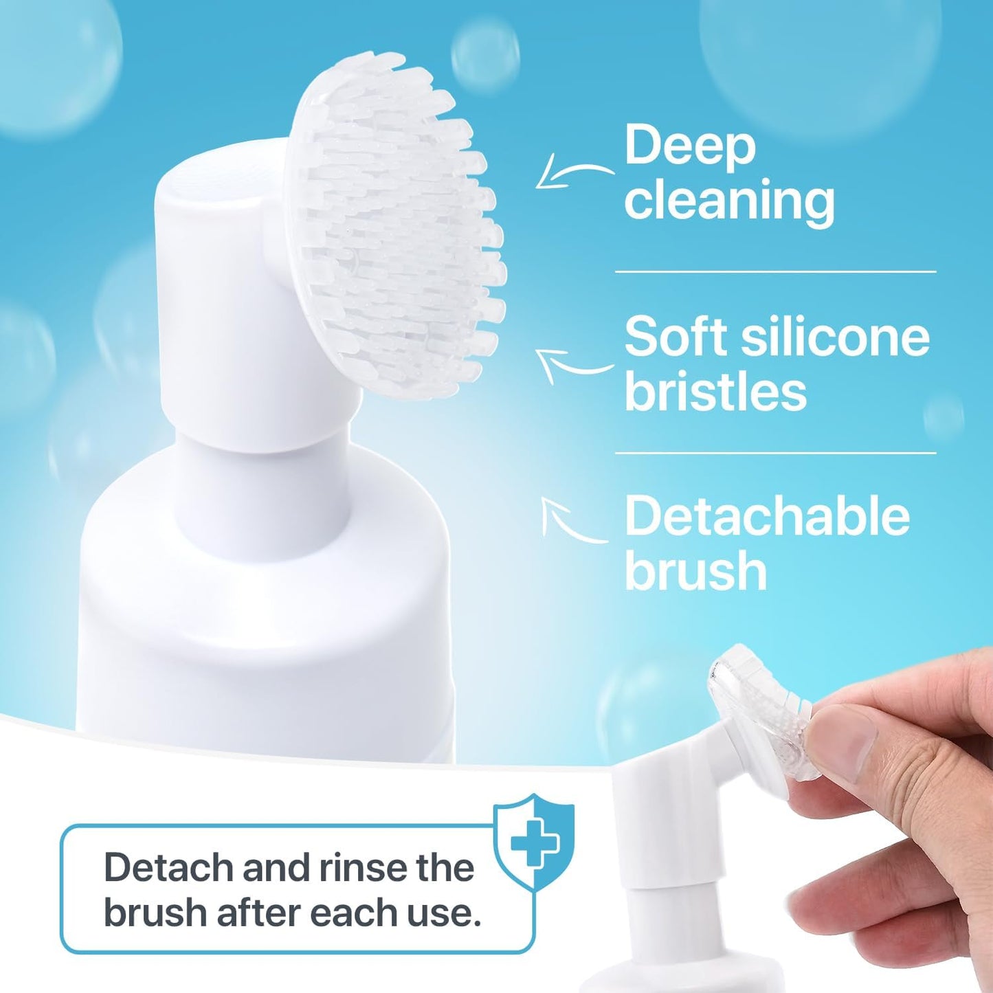 Charlie & Buddy Dog Paw Cleaner for Dogs of Small, Medium, Large Sizes, No-Rinse Foaming Cleanser, Paw Scrubber for Dogs Free of Parabens, Sulfates, Fragrances, Moisturize and Deodorize