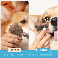 Charlie & Buddy Dog Paw Cleaner for Dogs of Small, Medium, Large Sizes, No-Rinse Foaming Cleanser, Paw Scrubber for Dogs Free of Parabens, Sulfates, Fragrances, Moisturize and Deodorize